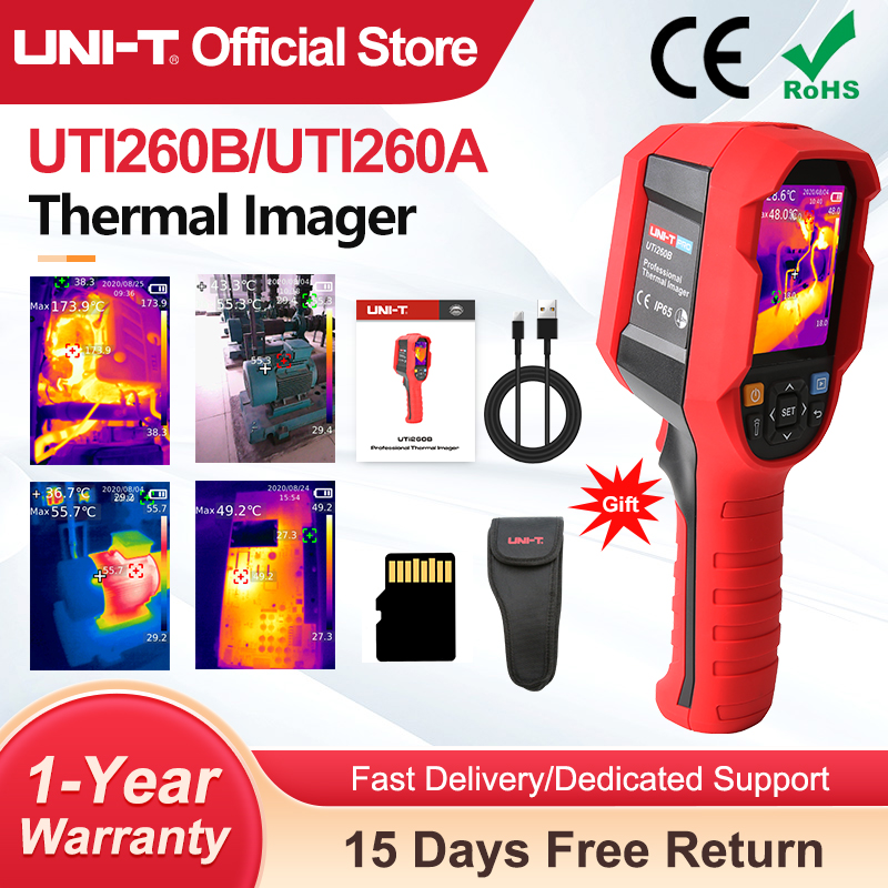 Thermal Imaging Camera 256X192 - Cámara de imagen térmica UNI-T UTI260B