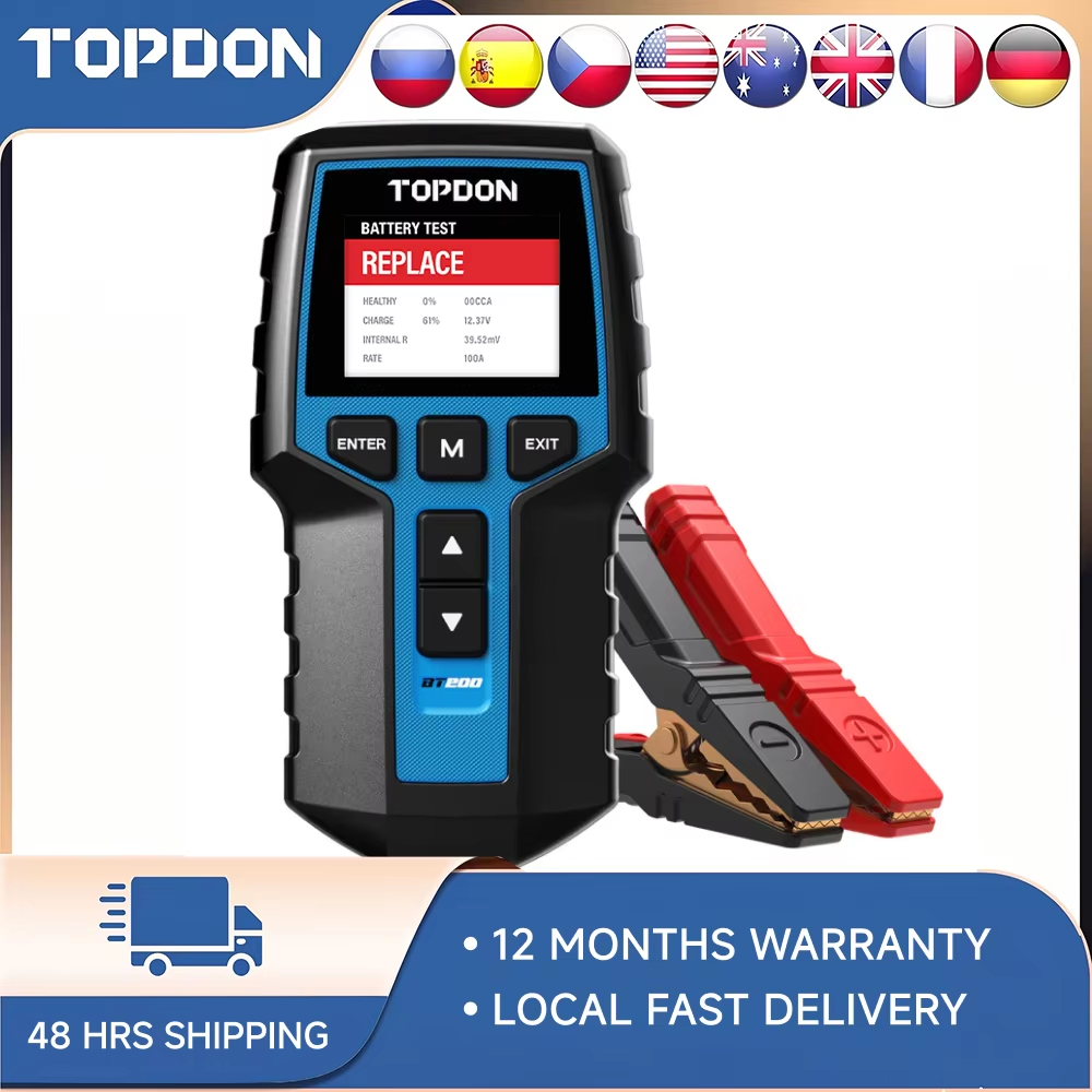 Topdon Tc001 Thermal Camera - Probador de Baterías de Auto TOPDON