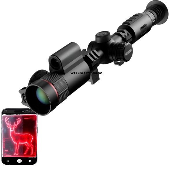Thermal Scope Night Vision Monocular - GM06-50LRF táctico impermeable 5h duración de