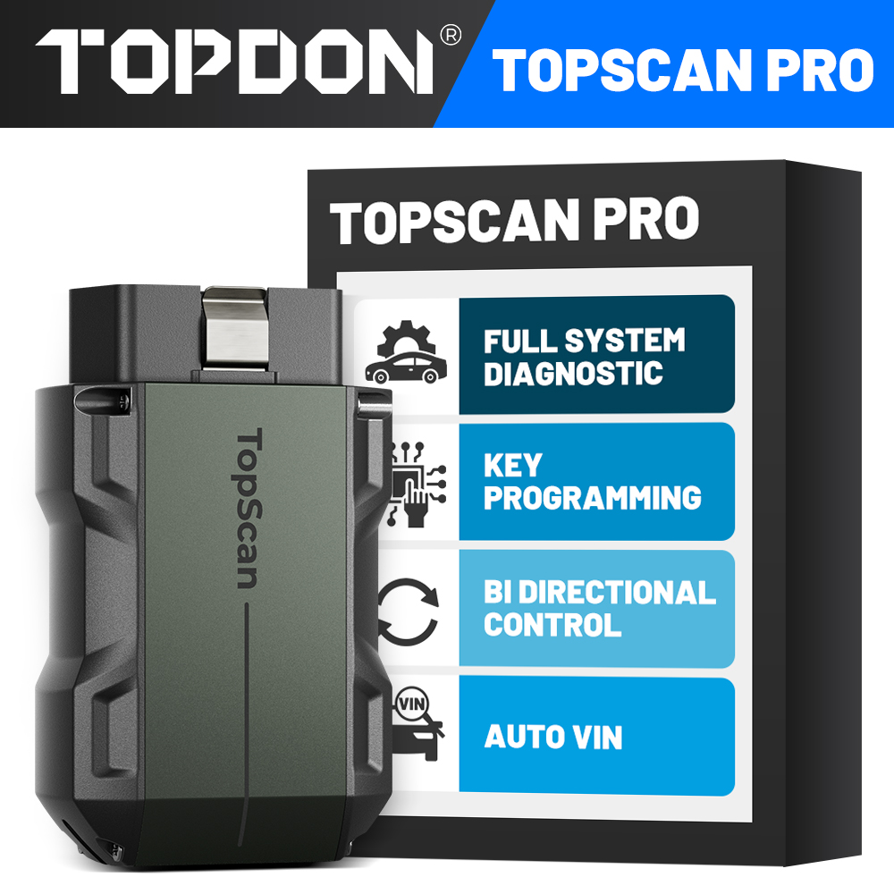 Topdon Tc001 Thermal Camera - Escáner OBD2 Inalámbrico TOPDON Topscan Pro,