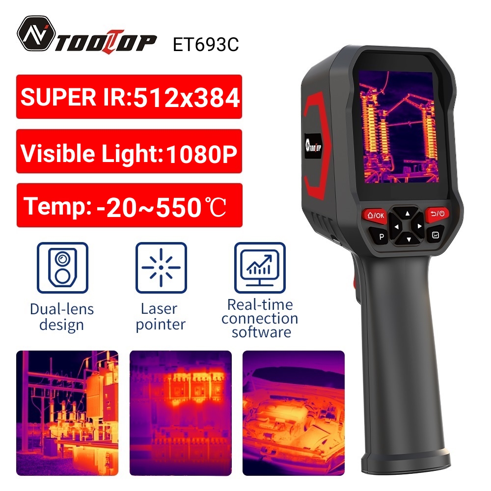 Nf 521 Thermal Imaging Camera - Cámara Térmica TOOLTOP ET693C Super IR