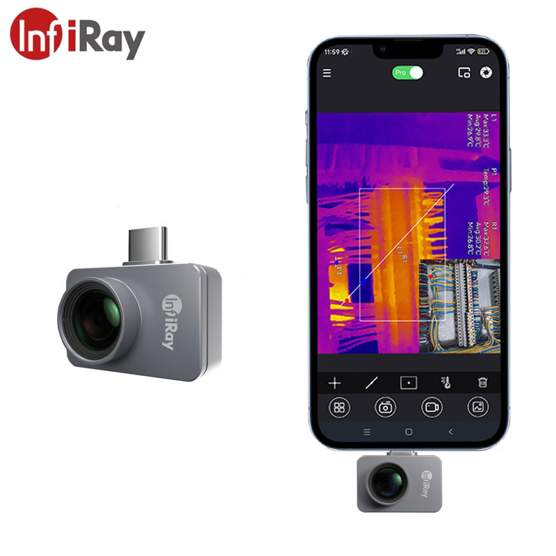 Infiray P2 Pro Macro Lens - Cámara de Imagen Térmica Infiray P2